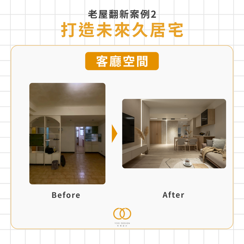 老屋翻新案例 2:27 坪老公寓