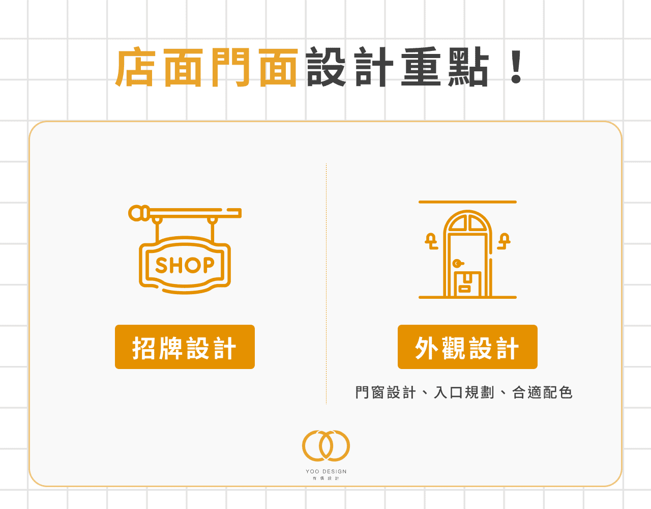 店面門面設計重點!